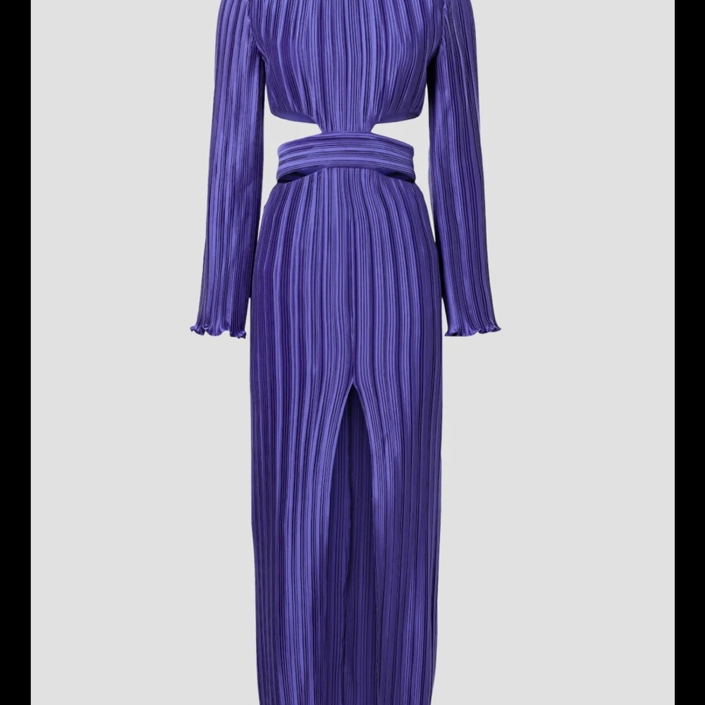 Elegant Purple Women's Dress